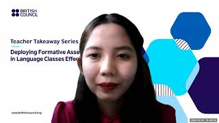 Teacher takeaway series 3| Webinar 2: Deploying formative assessment in language classes effectively