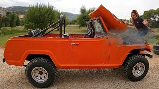 That ride might have been a BAD IDEA!! This JEEPSTER'S Motor is about to BLOW!!