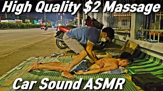 [4K] Rhythmic $2 Finger Massage - Noisy Highway, Soothing Touch ASMR