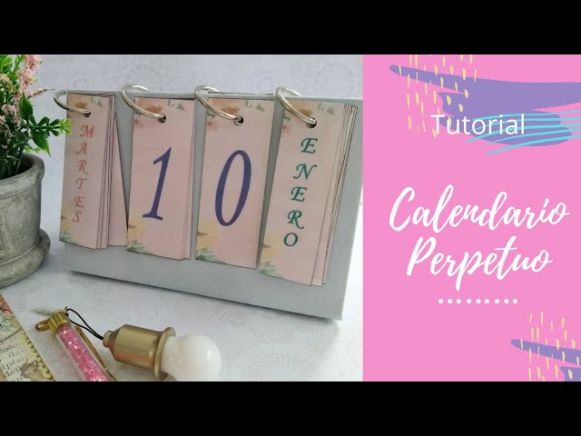 Tutorial Calendario Perpetuo 📆 