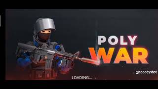 My AIM on FPS games on a mobile is trash.| Polywars