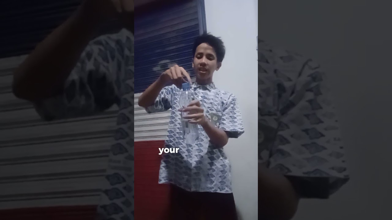 HOW TO OPEN MINERAL WATER BOTTLE