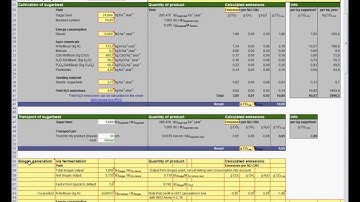 BioGrace video instruction 3-2 - Actual calculations   adjust complete pathway