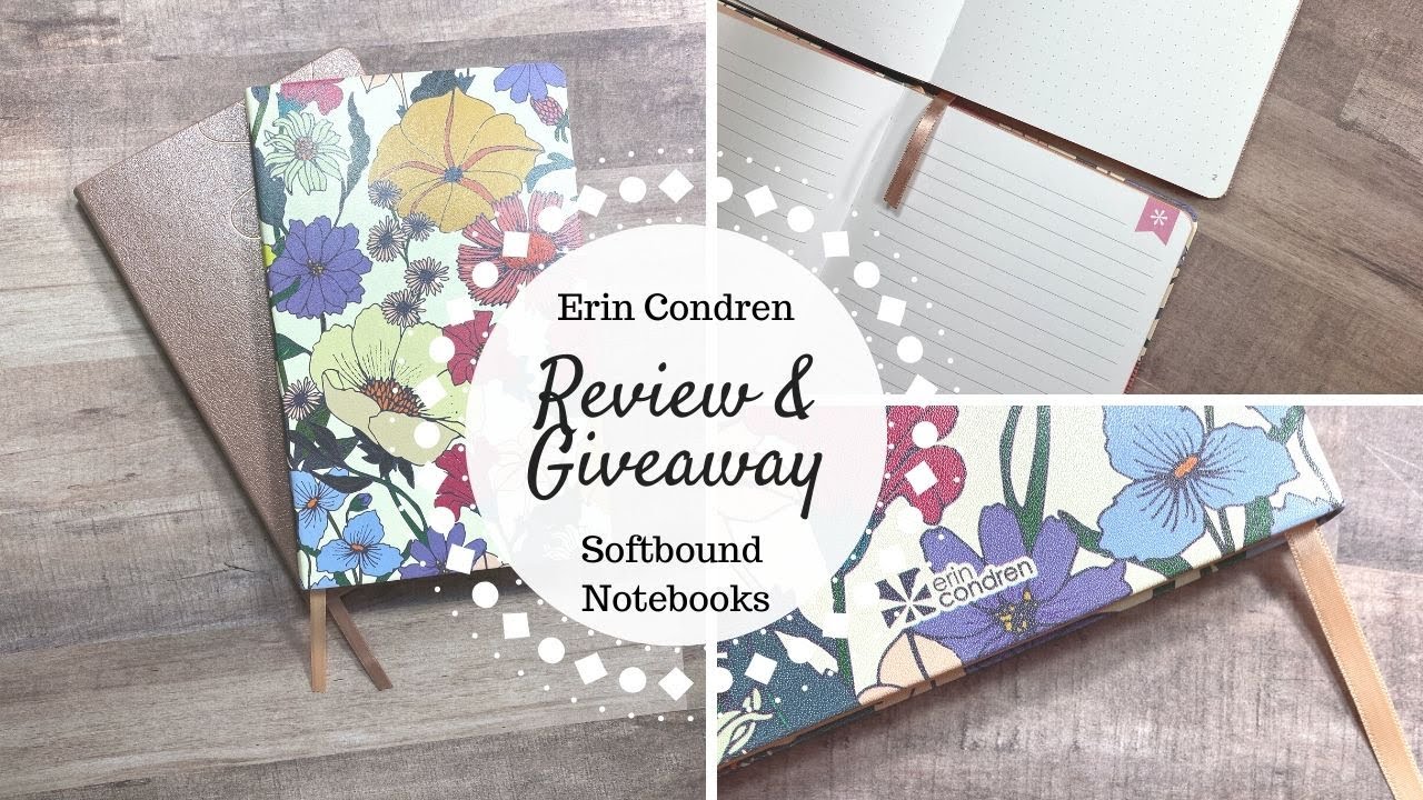 Erin Condren Softbound Notebook Review & GIVEAWAY!!