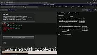 learn2code | freeCodeCamp (New) Responsive Web Design - Building a Balance Sheet: Step 33