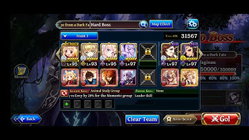 Global) Alchemist code - Escape from a Dark fate Hard boss Auto