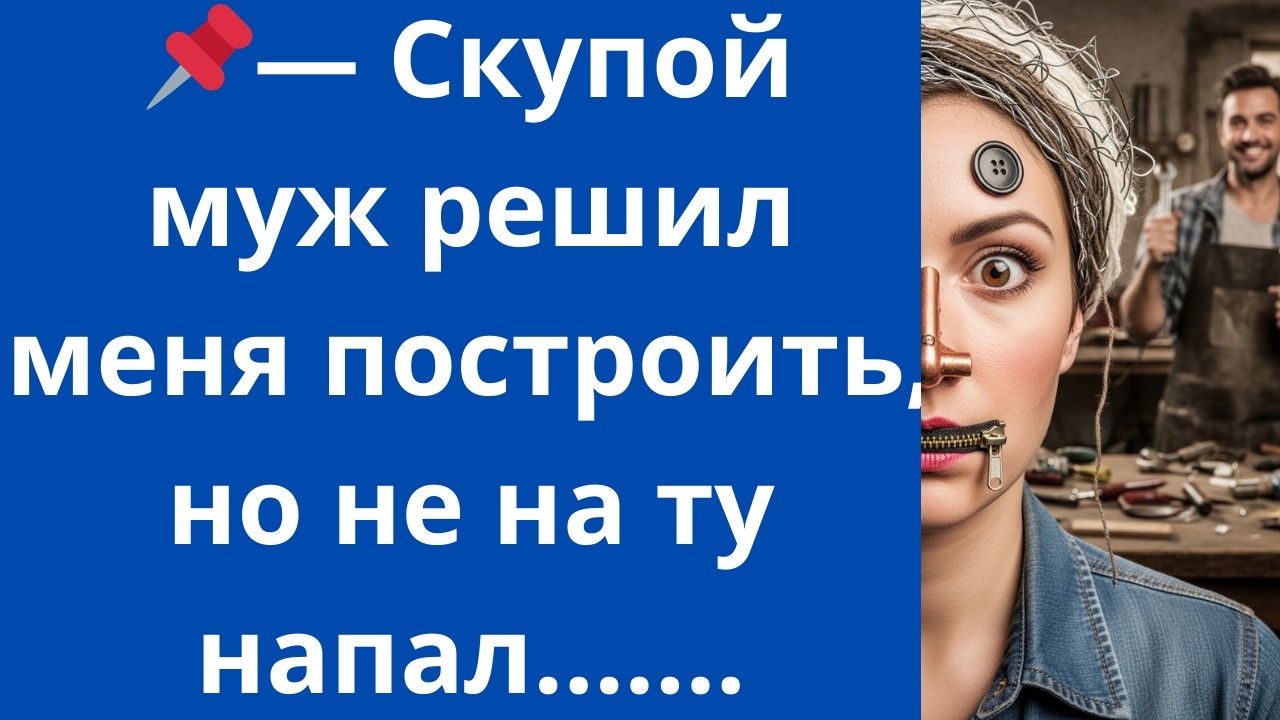 Скупой муж решил меня построить, но не на ту напал...