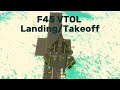 F45 VTOL Aircraft Carrier Landing/Takeoff