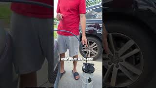 How to Change Engine Oil WITHOUT Going Under the Car (Clean Method)