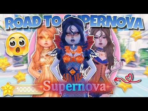 ROAD TO *SUPERNOVA* IN DRESS TO IMPRESS!! (Roblox)