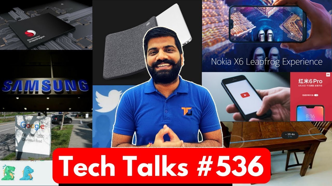 Tech Talks #536 - VIdCon US, Redmi 6 Pro, BSNL Free 20Mbps, Snapdragon 7nm, Pokemon Go hindi news channel live