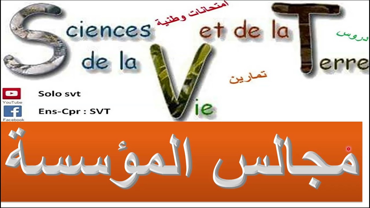 مجالس المؤسسة : التدبير -التربوي-التعليمي-و مجلس القسم
