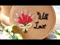 Simple and Beautiful Lazy Daisy Pattern | Embroidery Tutorial Video for Beginners | Gossamer