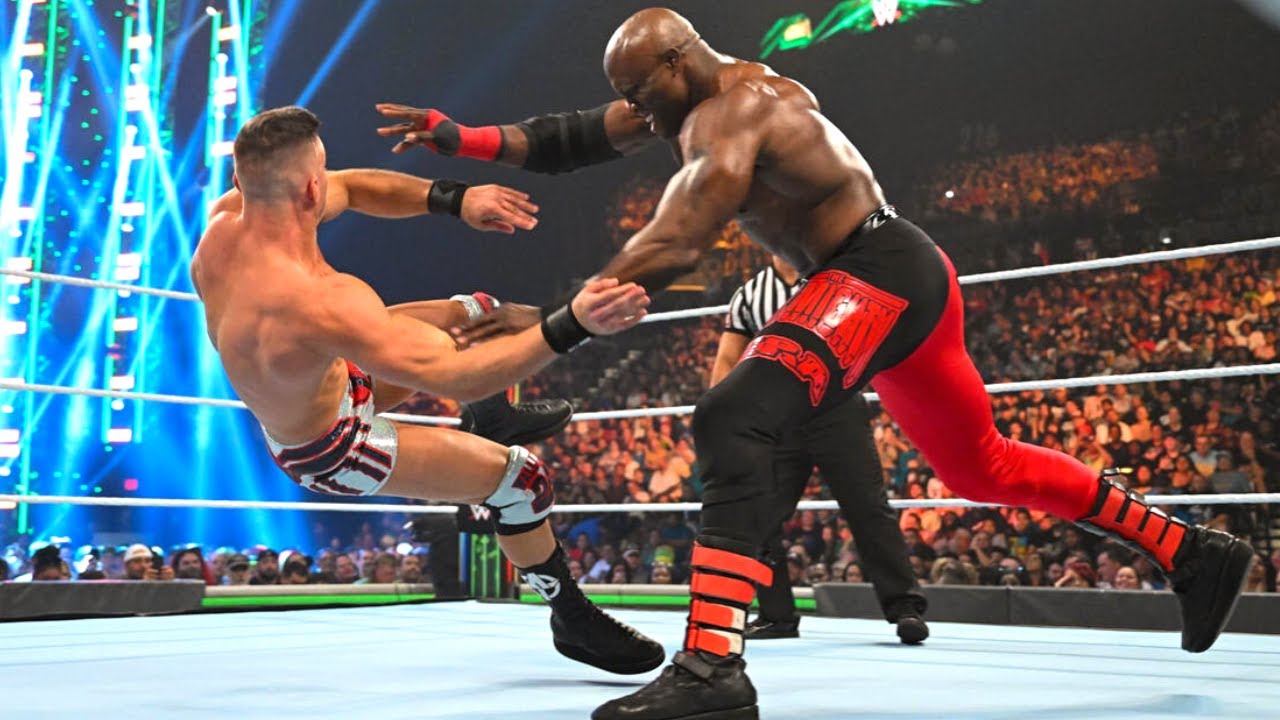 Bobby Lashley vs Theory Money in the Bank 2022 YouTube