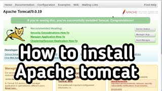 How to install and configure Apache Tomcat on Linux (in Hindi). |Learning Phase |