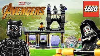 LEGO Marvel 76103 Атака Корвуса Глейва Обзор Avengers Infinity War