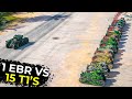 1 EBR vs 15 Tier 1s in Hide &amp; Seek for 15,000 Gold