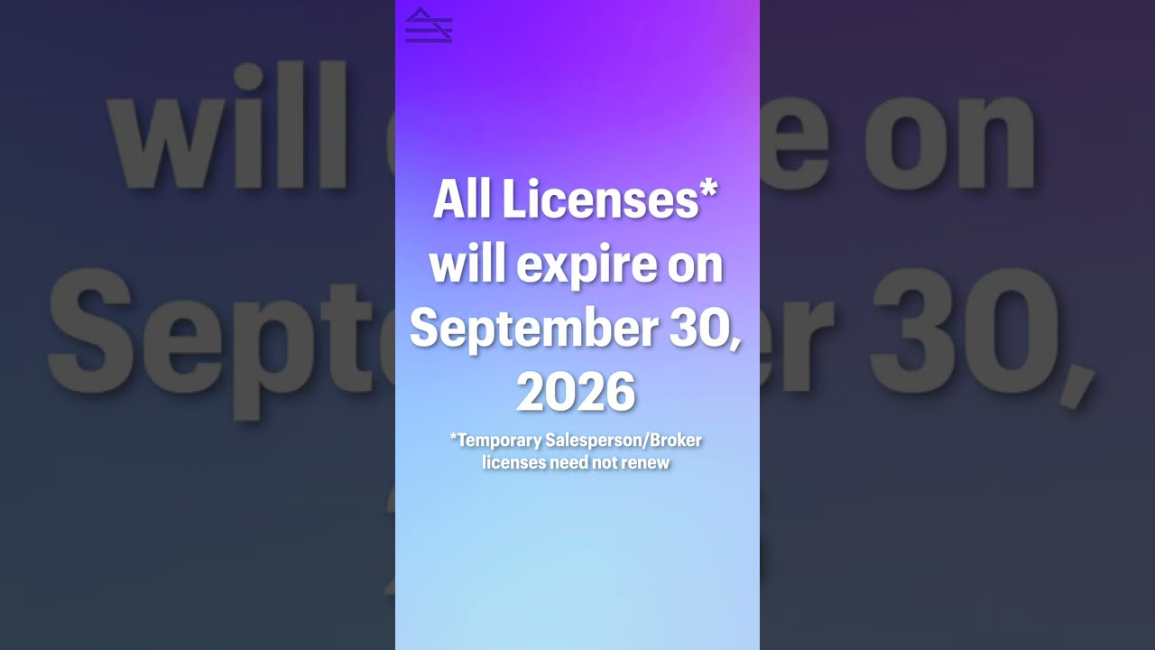 License Renewal now available!