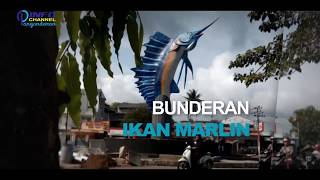 Bunderan Ikan Marlin Sambut Kedatangan Wisatawan di Pangandaran [Wajah Baru Pangandaran 2017]