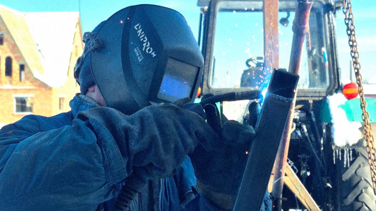 То сніг то дощ . А ми готуємо борони до весни