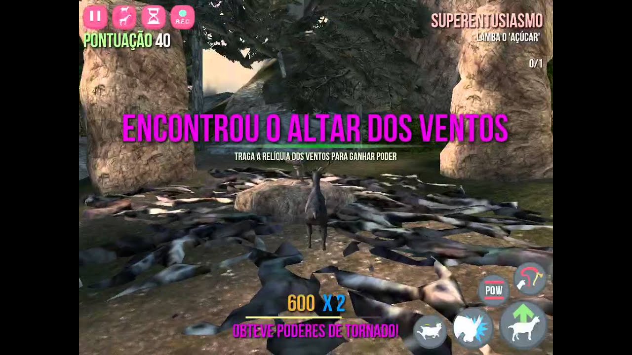 [Goat Simulator] Como ganhar cabra tornado em Goat Simulator
