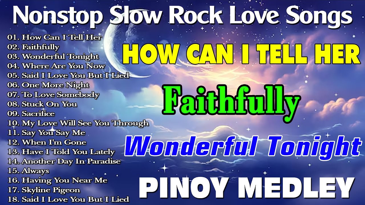 Nonstop Slow Rock Medley 💽 Best Lumang Tugtugin Noong 90s 🎧 Emerson Condino Nonstop Collection 2025