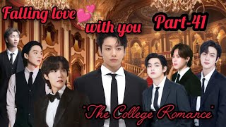 falling Love 💕With you❤️‍🔥/Part-41/taekook yoonmin namjin love story hindi/#taekook #yoonmin #bts ..