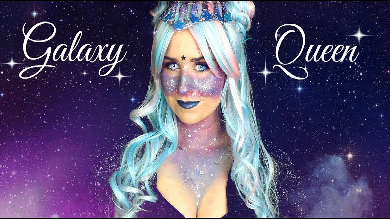 GALAXY QUEEN MAKEUP | Halloween Tutorial + Kostüm
