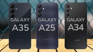 Samsung A35 vs Samsung A25 vs Samsung A34 | Full Comparison ⚡Which one is Best?