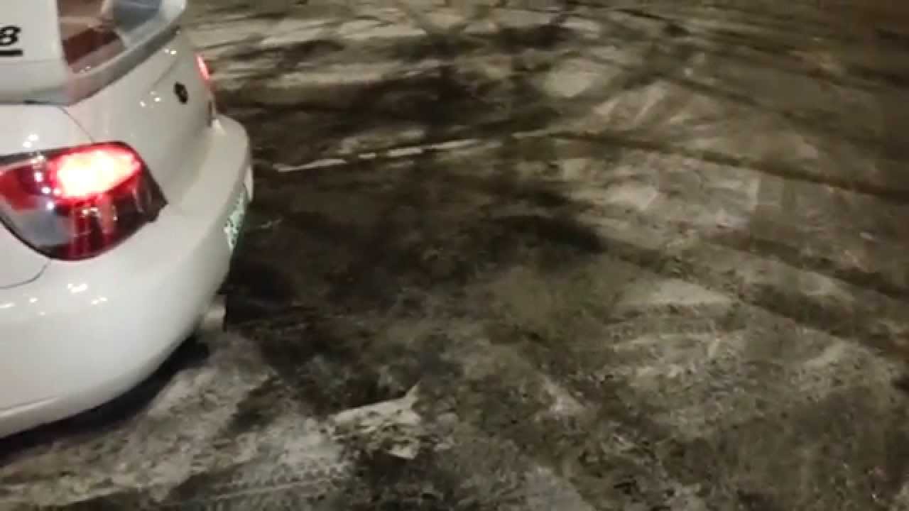 Огненные выстрелы из трубы Subaru STi - YouTube