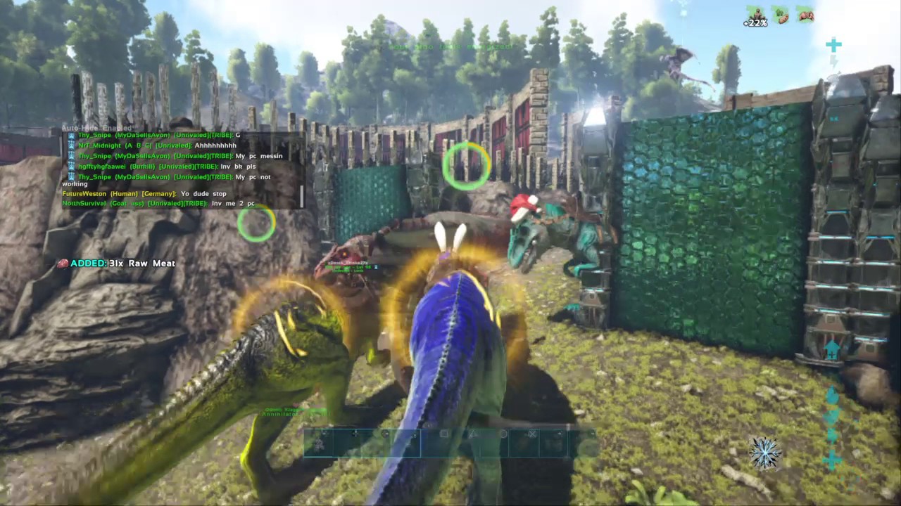 When the server turns n you have 2 gigas to defend with