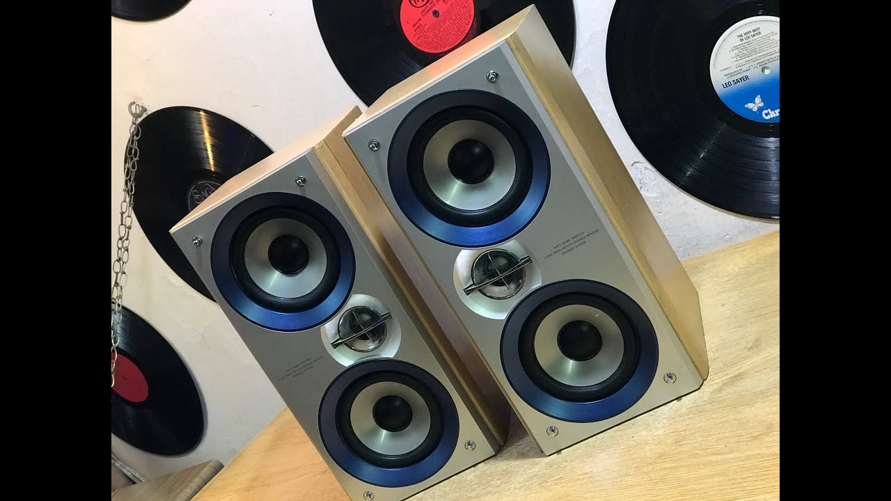 Aiwa SX-LM99 Bookshelf Speakers - Specs/Specifications Are Mentioned In Descriptions: