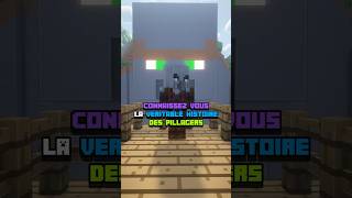 Les ORIGINES des PILLAGERS sur MINECRAFT  #minecraft #shorts