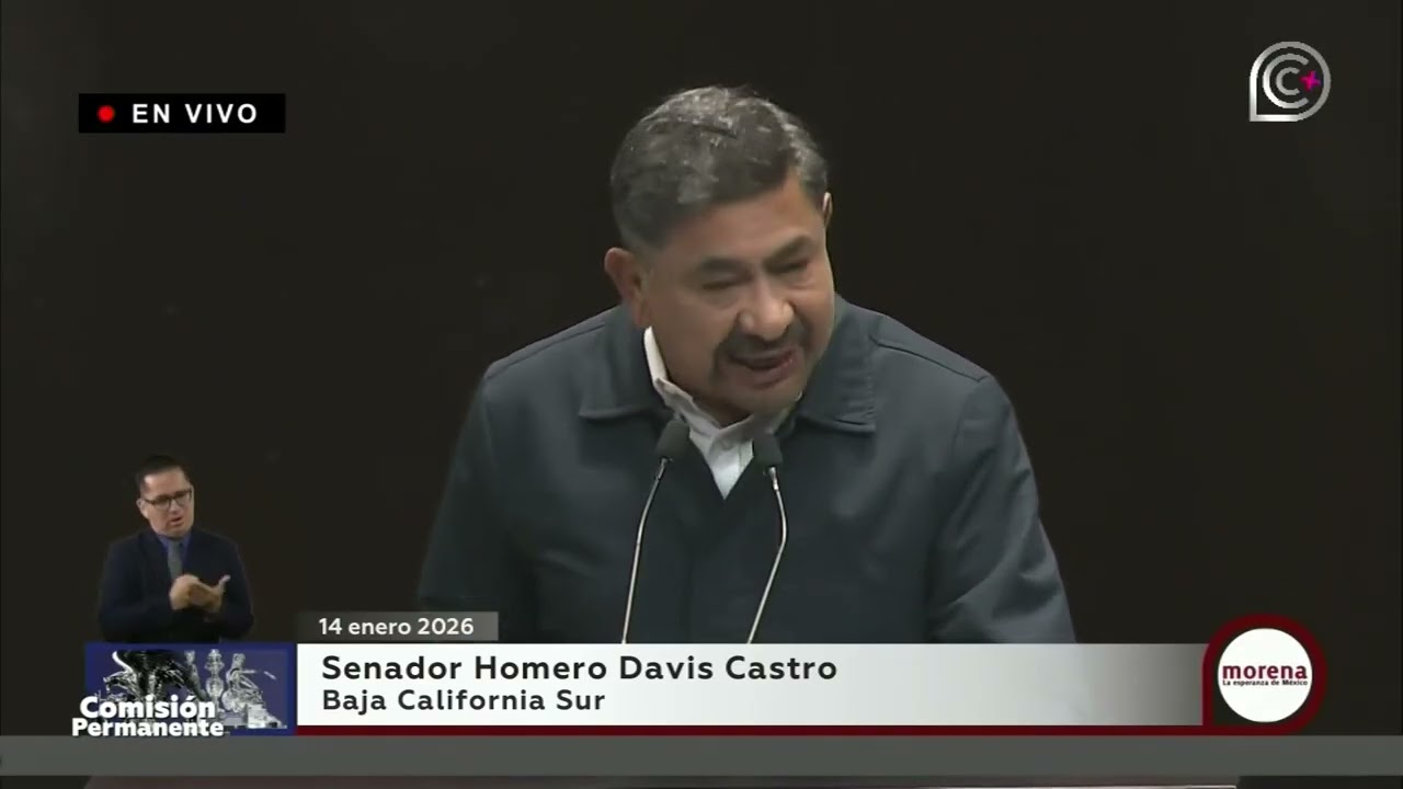 El salario mínimo fue símbolo de rezago y se utilizó para contener derechos laborales: Sen. Davis