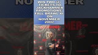 Win two (2) free tickets for jackhammer promotions on Nov. 20th, 2022!! At Mulcahys!!