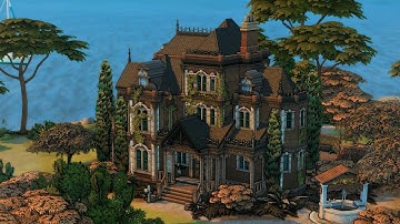 Gothic Victorian House || The Sims 4 Speed Building Video #thesims4 #eapartner
