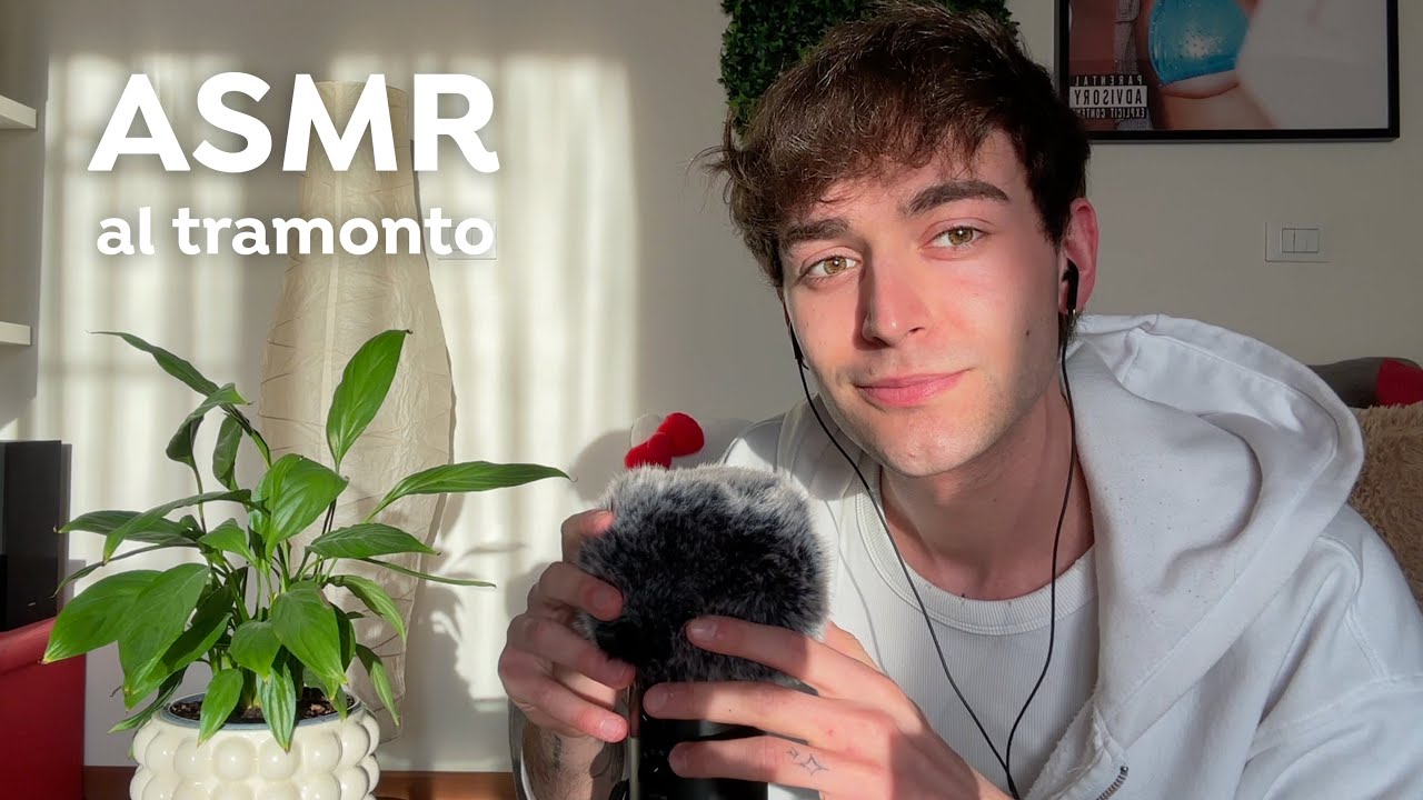 [ASMR] Hand e mouth sounds al tramonto 🌅