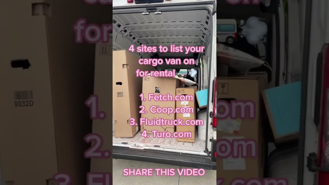 Where to rent cargo vans.
