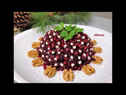 Салат из Свеклы Новогоднее Настроение, один из любимых на праздничном столе