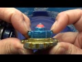Beyblade How to break in 4D system bottoms. ベイブレード
