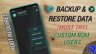 How to use MIGRATE app for backup & restore | Switch between ROMS easily | BACKUP AND RESTORE DATA