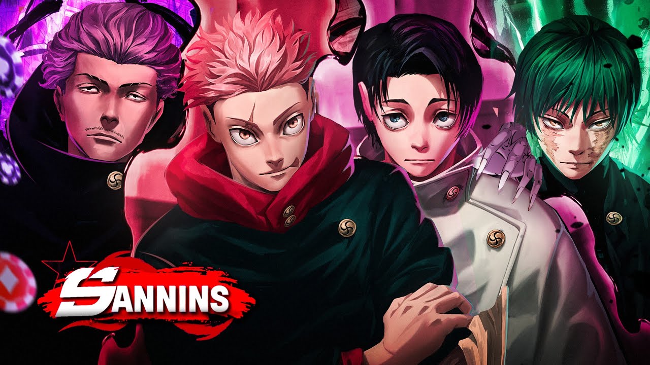 Remanescentes | Itadori, Yuta, Maki & Hakari (Jujutsu Kaisen) | Sannins