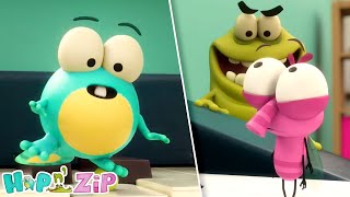 Boom eslatmasi Bolalar uchun Animatsion Videolar + Multfilmlar Seriyasi - Hop va Zip