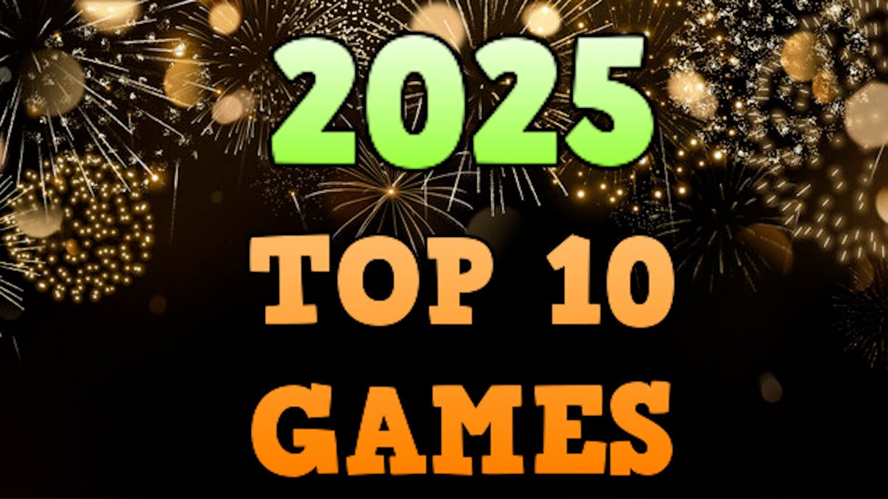 My TOP 10 GAMES of 2025 - YouTube