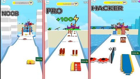 NOOB vs PRO vs HACKER.Bullet stack