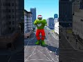 HULK NE SPIDERMAN BABY KE PAPA SPIDERMAN KO BACHAYA🔥#gta5 #youtubeshorts #viral #cricket #shorts