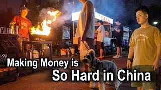 No Jobs—Even Elites Sell Street Food Now 🇨🇳 In China, Making Money is Hard