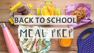 EASY MEAL PREP WITH ME! | Healthy Meal Prep for BACK TO SCHOOL