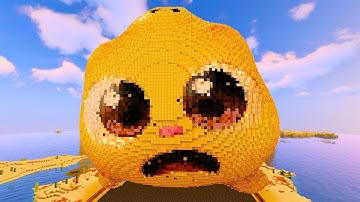 CONFUSED Ninimo | 3D Minecraft Pixel Art Build I Sponsored by Preview 2