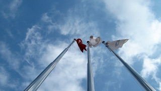 Stainless Steel Flag Poles - Paslanmaz Bayrak Direği - Enti